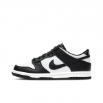 Nike Dunk Low GS Juodi Balti Vaikų Sportbačiai CW1590-100 35.5