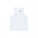 Nike Aeroswift V formos kaklo bėgimo liemenė Vyri&scaron;ki vir&scaron;utiniai drabužiai Balti CJ7836-100 M white