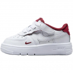 Nike Force 1 Low LV8 EasyOn TD Balti Team Red Kūdikio sportbačiai HF5511-100 23.5