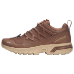 Salomon Acs+ Satin Patogūs Mink&scaron;ti Kvėpuojantys Palaikantys Laisvalaikio Bėgimo Bateliai Unisex Sportbačiai Raudonai Rudi 477949 36⅔
