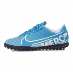 Nike Mercurial Vapor 13 Jr Assassin 13 Club Tf Žemi futbolo bateliai Vaikams Futbolo bateliai Mėlyni AT8177-414 36