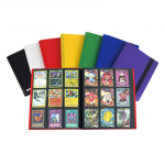 Sėkmingas &scaron;e&scaron;etukas 9 ki&scaron;enių kortų segtuvas Pok&eacute;mon nuotraukų kortų albumas saugojimo organizavimo stalo žaidimas black