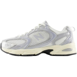 New Balance 530 Sidabrinės Metalinės Atspindžio Unisex Sportbačiai Balti U530SEA 42