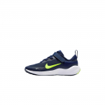Nike Revolution 7 Paprasti Patogūs Madingi Universalūs Žemi Bėgimo Bateliai Vaikams Vaikų Bėgimo Bateliai Mėlynos Baltos FB7690-403 25