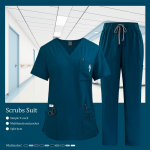 Naminių gyvūnų klinikos medicinos seselės rinkinys, daugiaspalvis, unisex, odontologo chirurginiai uniformos, kosmetologo darbo drabužiai, ligoninės slaugos gydytojo &scaron;veitinių kostiumas M