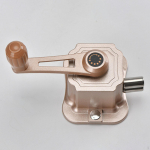 Hand Crank Clothing Hanger Accessory for Rack Easy to Install Garment Aluminum Alloy Repair Silver