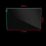 Automobilinis grūdinto stiklo radijas radijui DVD GPS LCD pilnas jutiklinis ekranas Plėvelės lipdukas Apsauginis 9 colių magnetofonas stereo automatinis