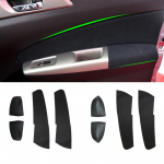 Mink&scaron;tas odinis durelių porankio dangtelis, skirtas Subaru Forester 2008 2009 2010 2011 2012 Automobilių stiliaus durų porankio skydelio dangtelis 4xdoor armrest gray