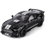Didelis Dydis 1/18 Ford Mustang Shelby GT500 Lydinio Sportinio Automobilio Modelis Metaliniai Liejiniai Lenktyninio Automobilio Modelis Garso ir &Scaron;viesos Žaislai Dovanos juoda
