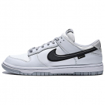 Nike Dunk Low Summit White Black Vyri&scaron;ki sportbačiai Juoda-Off-White-Light-Smoke-Grey HQ2053-100 42