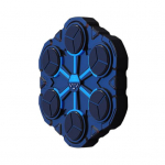 Muzikinis bokso aparatas su pir&scaron;tinėmis, montuojamas ant sienos, Bluetooth suderinamas bokso taikinys su LED, 9 greičių reguliuojamas elektroninis bokso treneris, smūgiavimo padėklas E