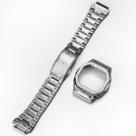 DW-H5600 Senovinis graviruotas Mod rinkinys Skirta Casio G-SHOCK Mažas kvadratinis DW H5600 modifikuotas vientiso nerūdijančio plieno Laikrodžio apyrankės dėklas vyrams For DW-H5600 series