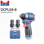 Dongcheng 12V be&scaron;epetėlis smūginis suktuvas gręžtuvas CN ki&scaron;tukas (adapteris įtrauktas)