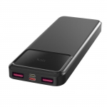 Batterie externe 20000mAh USB USB-C micro-USB Charge Rapide &eacute;cran LED Phonillico&reg; juoda