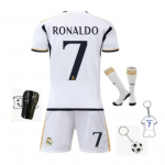 Real Madrid Ronaldo Futbolo Mar&scaron;kinėliai Vaikams Poliesterio Kvėpuojantis Greitai Džiūstantis Treniruočių Rungtynių Komplektas 100-110 CM