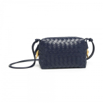 Mini pintas crossbody rankinė-kamera moterims, mink&scaron;tos PU odos, didelės talpos, miesto stiliaus, su užtrauktuku 23 x 9 x 16 cm gray