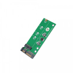 NGFF (M.2) SSD į 2,5 colių 22 kontaktų SATA III adapterio keitiklio kortelė, skirta 2280 2260 2242 2230 SSD su B raktu