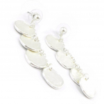 Dolce Vita [I1452] - Boucles Cr&eacute;ateur 'DV - Antica' Argent&eacute; sidabras