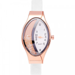 Populiarus laikrodis Creative Quartz Fashion Accessories Suknelė Laikrodis Laikrodis Rankinis Moterys