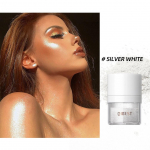 QIBEST Highlighter pudra &scaron;viesinanti ir atkurianti kūno veido nosies &scaron;e&scaron;ėlių skaistalų trimatė atkuriamoji pudra 1#
