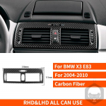 Skirtas BMW X3 E83 2004 2005 2006 2007 2008 2009 2010 Anglies pluo&scaron;to lipdukas Centrinio valdymo pavarų dėžės i&scaron;leidimo angos interjeras automobiliui 8