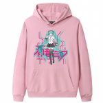 Hatsune Miku Hatsune Miku Mar Ainime megztinis su gobtuvu pora 3XL