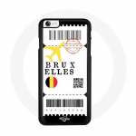 Coque pour Iphone 6 Plus Bruxelles Belgique avion