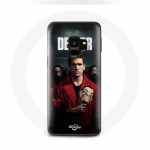 Coque pour Samsung Galaxy S9 plus La Casa De Papel Denver Masque