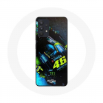 Coque pour Samsung Galaxy A13 5G Valentino Rossi Pilote de course Moto GP
