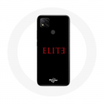 Coque pour Xiaomi Redmi 9C Elite Saison 5 Logo Rouge Fond Noir