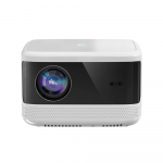 2025 Vivicine K6 Full HD projektorius WiFi Android Smart ne&scaron;iojamas mini projektorius balta