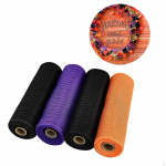 4 Rolls Mesh Ribbon 10inch x 10 Yards Accessory Versatile Lightweight DIY Decoration Purple for