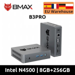 BMAX B3PRO Mini PC Windows 11 Intel N5095 8GB RAM DDR4 256GB SSD Intel UHD Graphics 1000Mbps Ethernet