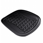 SEAMETAL kvėpuojantis audinys automobilio sėdynės užvalkalas 3D trikampis auto kėdės pagalvėlė vasaros pamu&scaron;alas 1vnt 1pc juoda