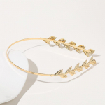 Naujas aukso spalvos lapų galvos papuo&scaron;alas, karūna, tiara, galvos apdangalas, deivės, graiki&scaron;kas galvos papuo&scaron;alas, nuotakos, vestuvių plaukų aksesuarai