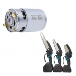 21V14 danties ličio elektrinio pjūklo variklis 4 colių 6 colių elektrinis grandininis pjūklas belaidžio kirtimo pjūklo variklio varinė ritė One Size balta