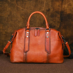 Moteri&scaron;kos rankinės i&scaron; natūralios odos, vintažinio dizaino, rankinės moterims, rankinė per petį kelionėms 38cm*23cm*15cm juoda