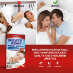 10 vnt/dėžutė Knarkimo stabdymo pleistras Nosies juostelės Geresnis kvėpavimas, kad neknarktų miegoti Pagalba nuo knarkimo - Knarkimo prevencija 10Pcs