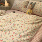 Animacinis me&scaron;kiukas, plauta medvilnė, keturių dalių komplektas, paklodė, antklodės užvalkalas, trijų dalių patalynės komplektas, bendrabutis 1.2m bed