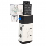 4V21008 solenoidinis oro vožtuvas, 2 padėčių, 5 prievadų pneumatinis valdymo vožtuvas (DC24V)