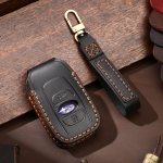 Auk&scaron;čiausios kokybės odinis raktų dėklas &bdquo;Subaru Forester&ldquo;, &bdquo;Outback&ldquo;, &bdquo;XV&ldquo;, &bdquo;Legacy&ldquo; automobiliams