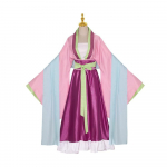 Maomao Cosplay Kostiumas Perukas Anime Vaistininko Dienora&scaron;čiai Rožinė Suknelė Helovino Vakarėliui Moterims Dvimatis Cosplay Aprangas S rožinė