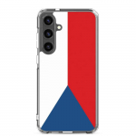 Telefono dėklas - Samsung - Galaxy S24 Ultra - Čekijos vėliava - Mink&scaron;tas - Daugiaspalvis