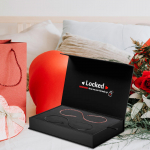 Nuolatinės apyrankės gamybos rinkinys Ne&scaron;iojamos kūrybinės kasdienės draugystės apyrankės jubiliejui Black and Rose Gold