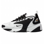 Nike Zoom 2K Žemi Laisvalaikio Batai Moteri&scaron;ki Balti Juodi Sportbačiai casual A00354-100 36