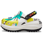 Crocs Classic Mega Crush Mediniai klumpės Keith Haring Unisex Sportbačiai Juodi Balti 209822-001 38-39
