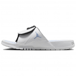 Air Jordan Hydro 11 Retro &scaron;lepetės Columbia / Legend Blue vyri&scaron;ki sportbačiai Balti Juodi FN2452-104 41