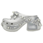 Crocs Siren Clog Simone Rocha Smaigyti Sidabriniai Moteri&scaron;ki Kedai 210646-041 38-39