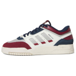 Adidas Originals Drop Step Low Atsitiktiniai Neslystantys Patvarūs Žemi Skate Batai Unisex Sportbačiai Balti Raudoni HQ7118 42⅔