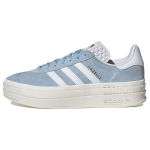 adidas Gazelle Bold Clear Sky Moteri&scaron;ki sportbačiai Mėlyni Debesėlių baltumo Aukso metaliniai ID6991 37⅓